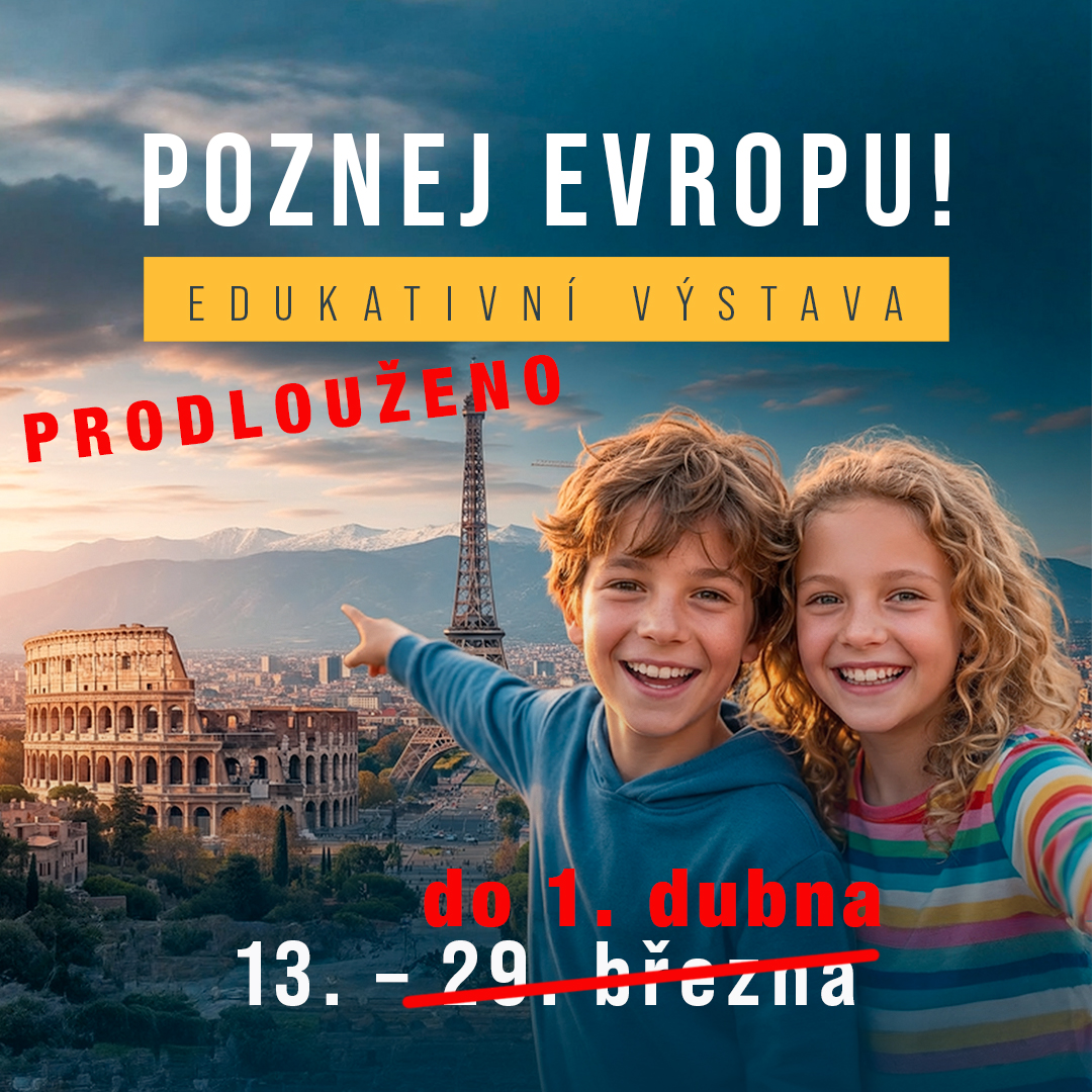 Interaktivní výstava Poznej Evropu v Olomouc CITY