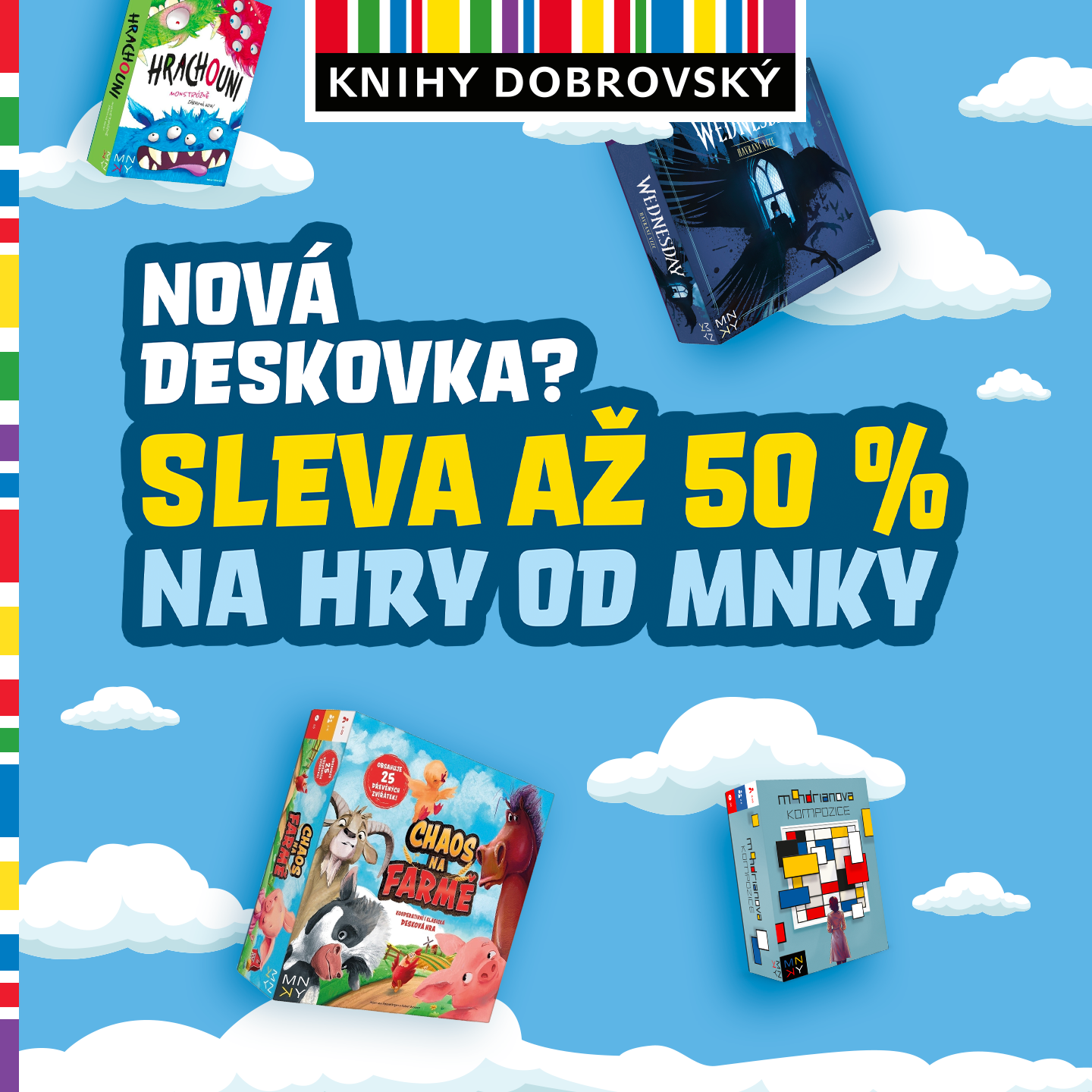 Hity od MNKY se slevou až 50 %