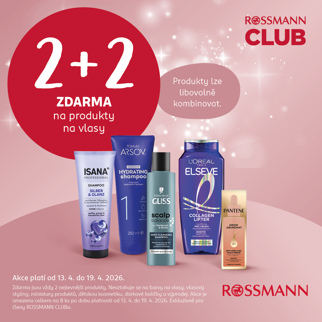 2+2 na vlasové produkty