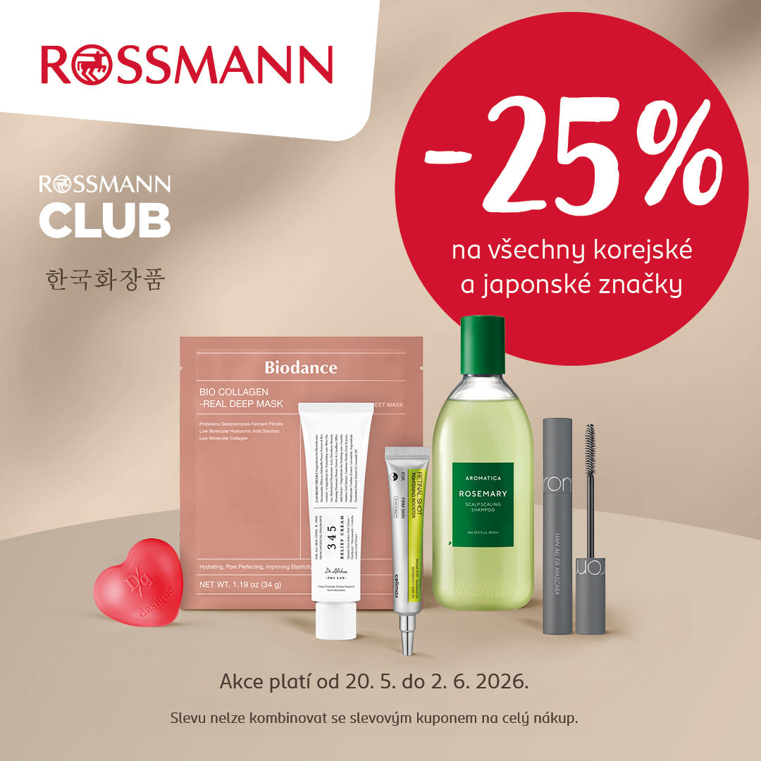 25% sleva na kosmetiku