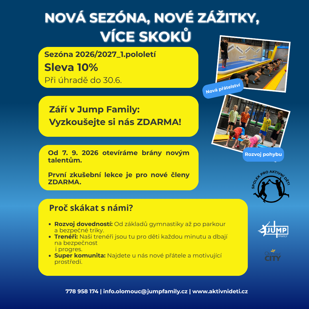Nová sezóna v Jump Family