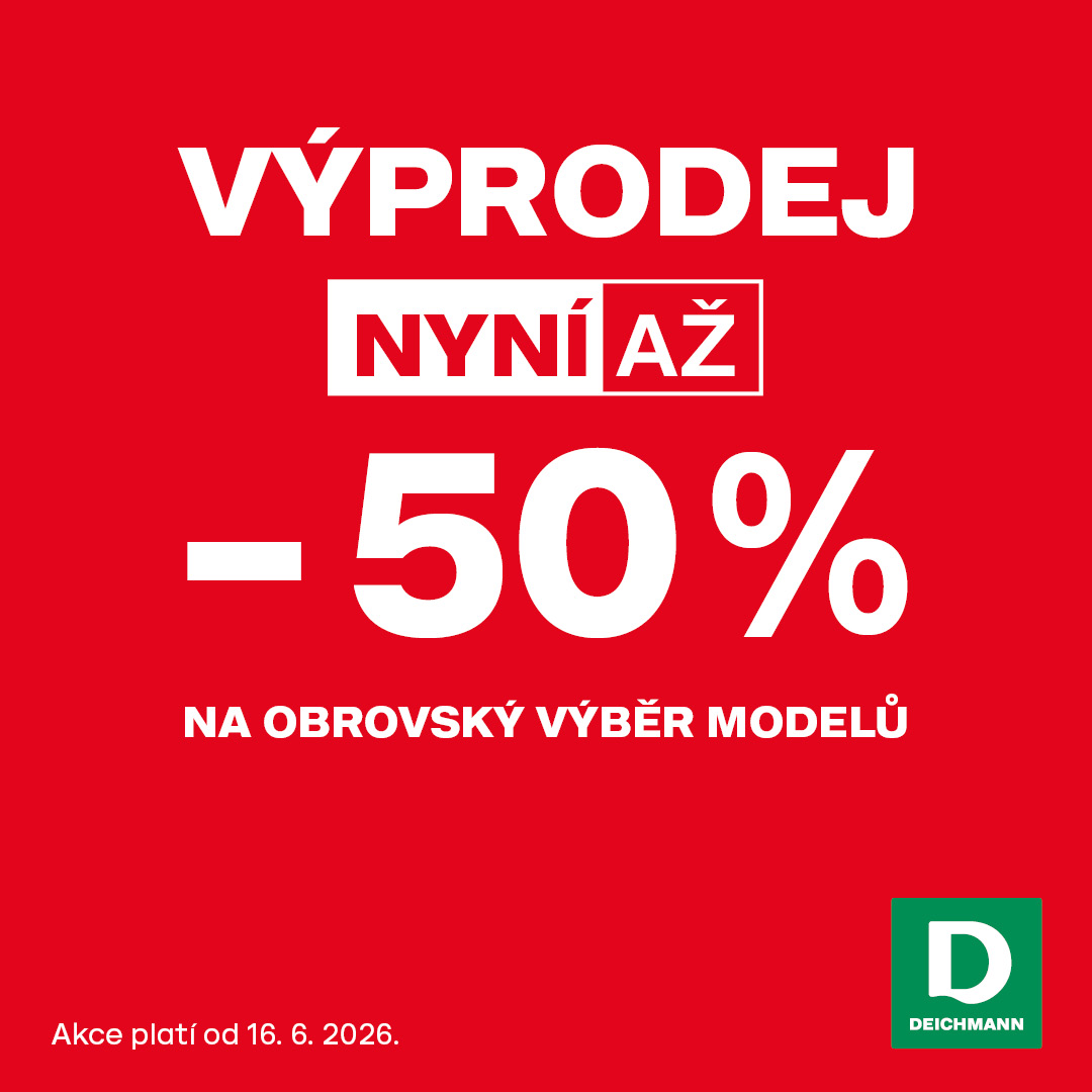 Výprodej u Deichmanna
