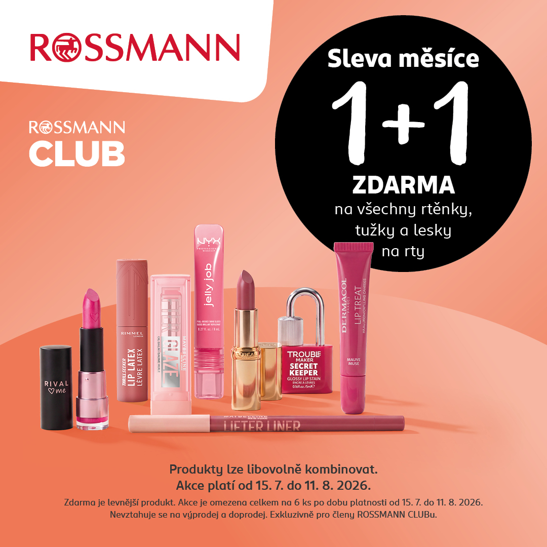 Sleva měsíce v Rossmann