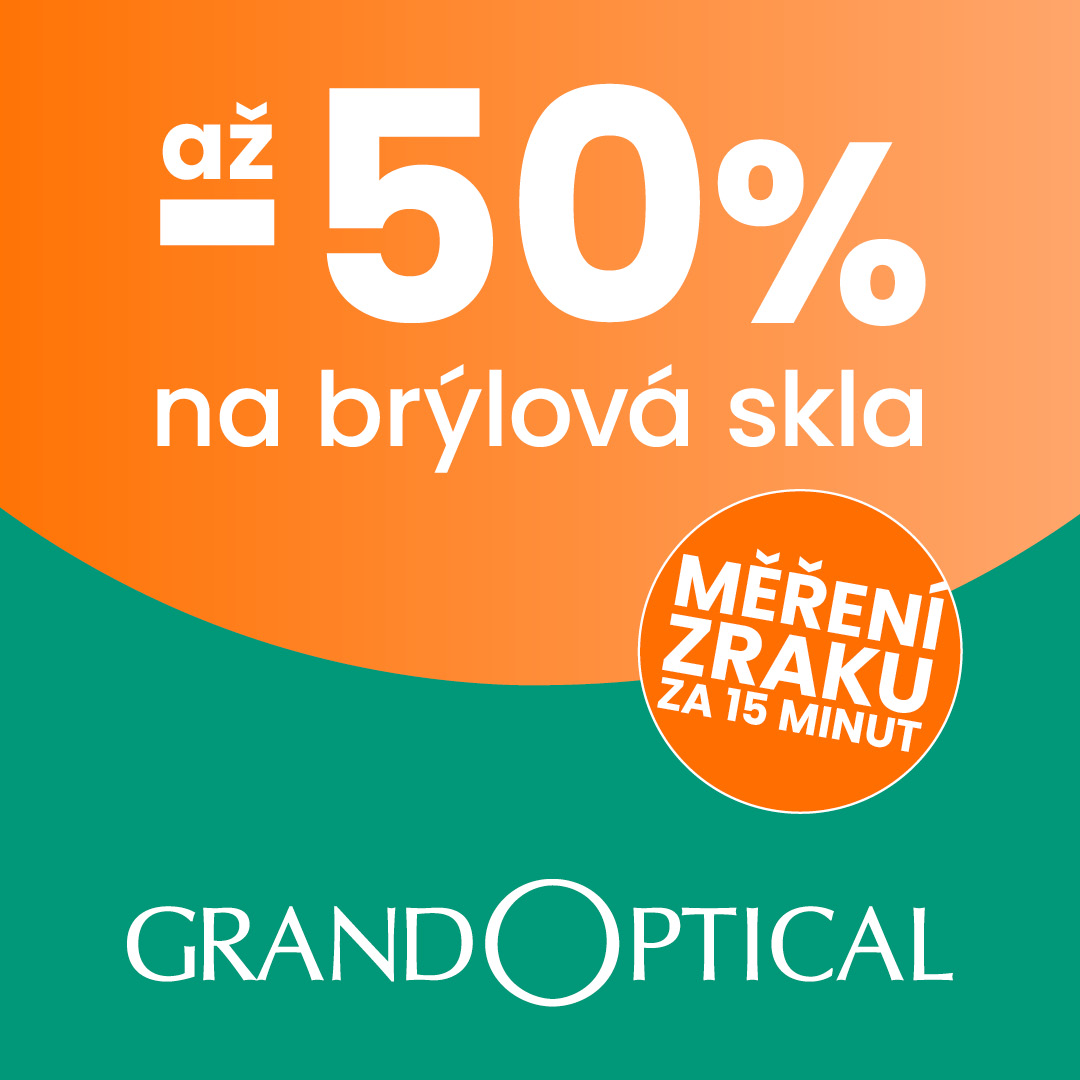 Sleva až 50 % na multifokální brýle