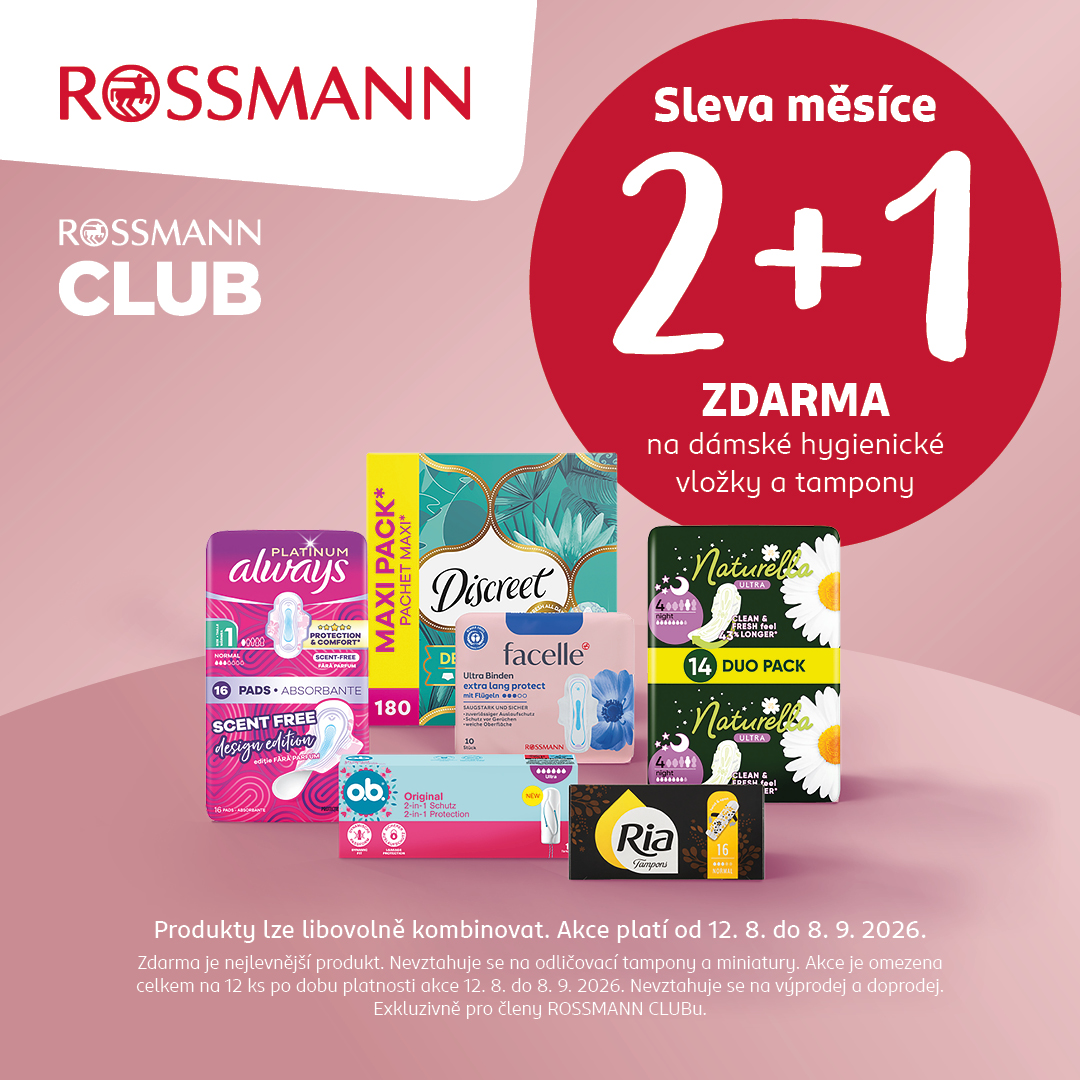 Akce měsíce u Rossmanna