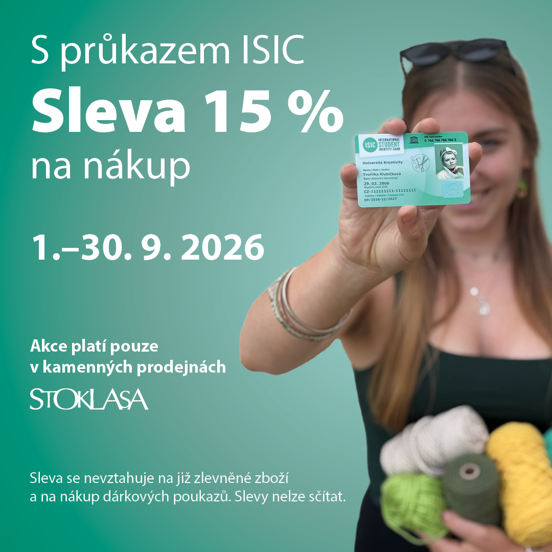 Sleva 15 % na ISIC
