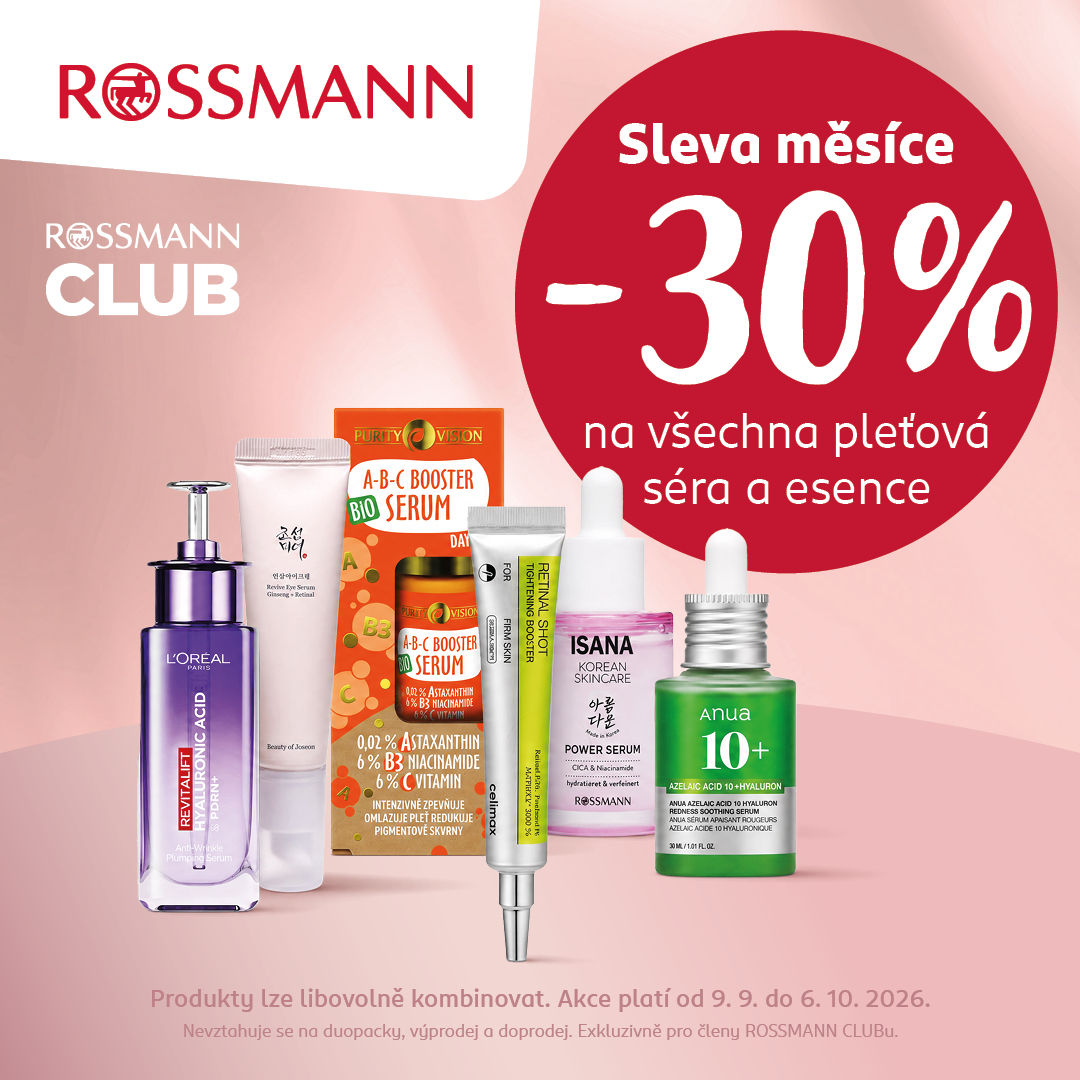 Sleva měsíce 30 %