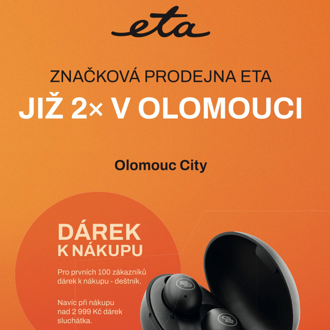 Dárek v prodejně ETA