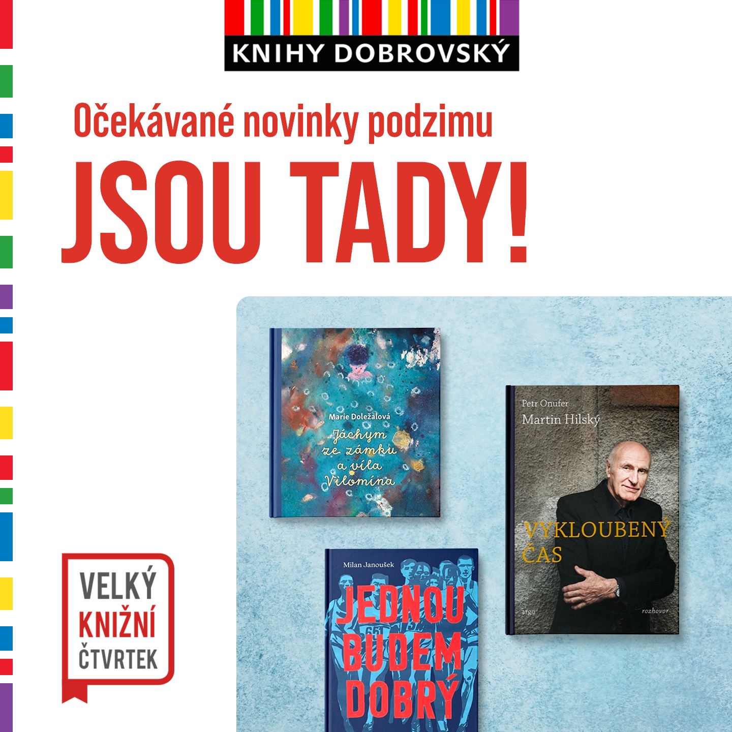 Svátek všech milovníků knih je opět tady