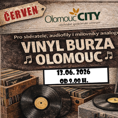 Vinyl burza v Olomouc CITY