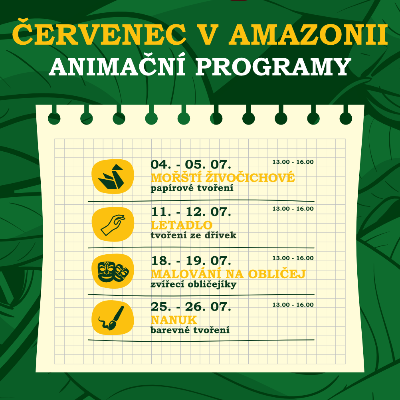Červencová Amazonie