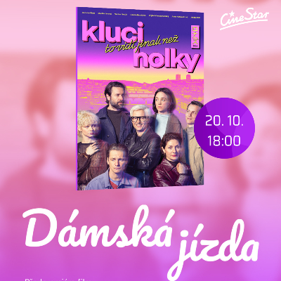 Dámská jízda s filmem Kluci to vidí jinak než holky